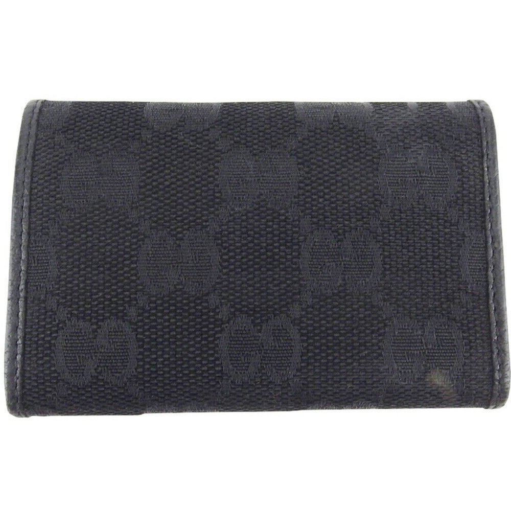 Gucci Key Case Gg Canvas Canvas X Leather Authent… - image 2
